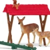 Schleich 42658 metsäneläinten ruokinta