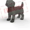 Schleich mustan labradorinnoutajan pentu
