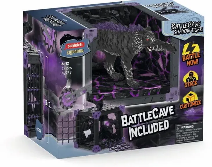 Schleich 42739 varjotiikerin battlecave
