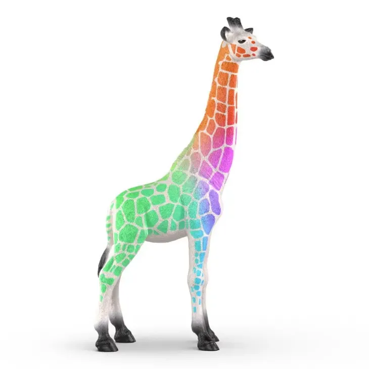Schleich 72266 90v juhlavuoden kirahvi