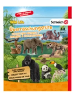 Schleich 87862 yllätyspussi villieläimet