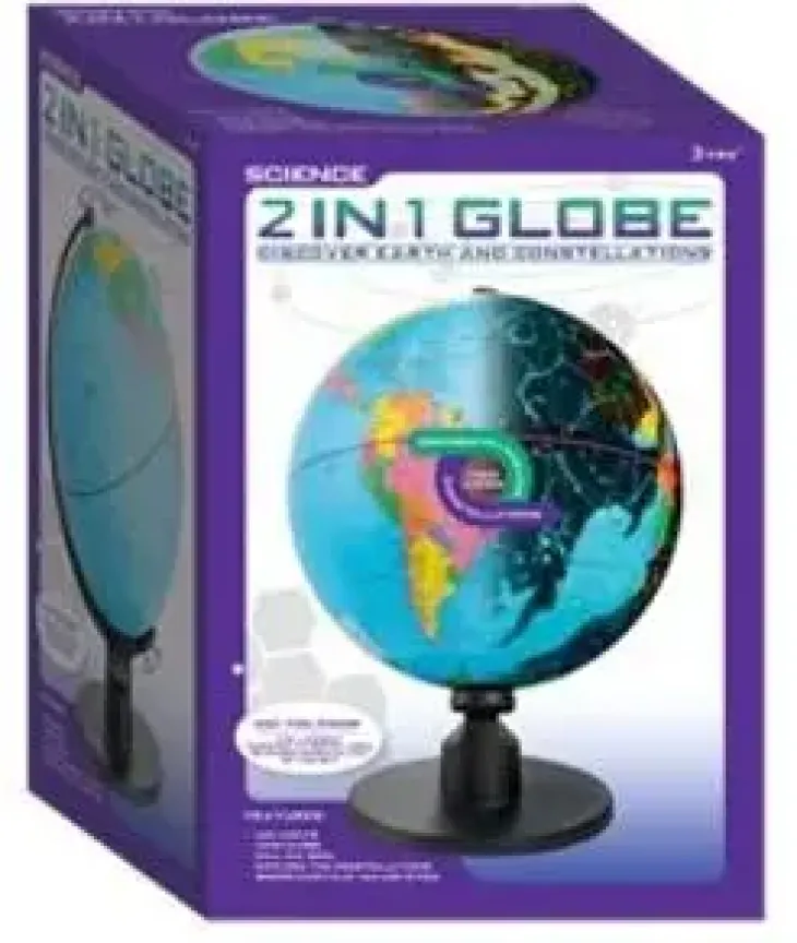 Science 2-in-1 globe karttapallo 25cm