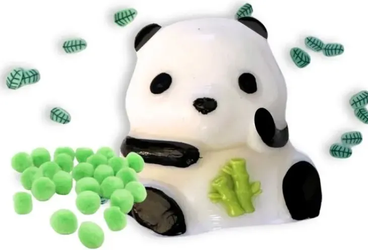 Scrunchems sticky squishy panda