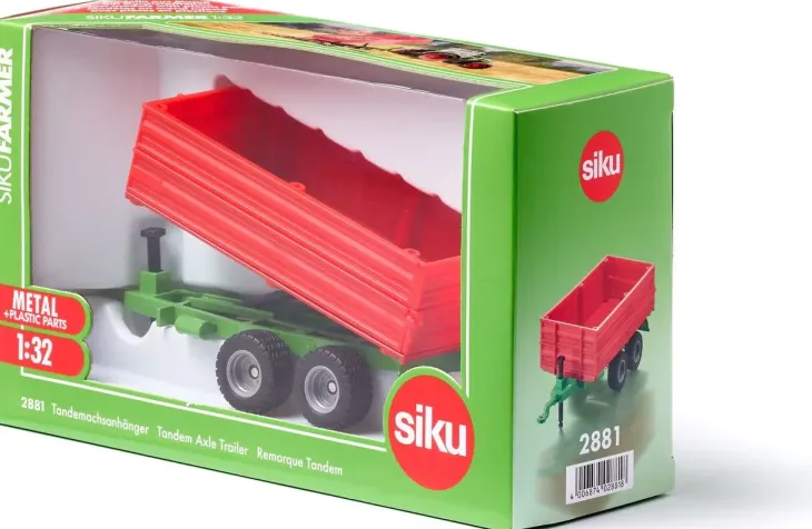 Siku tandem axle trailer