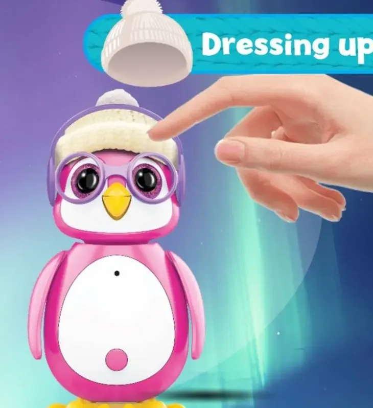 Silverlit pelasta mini pingviini pinkki