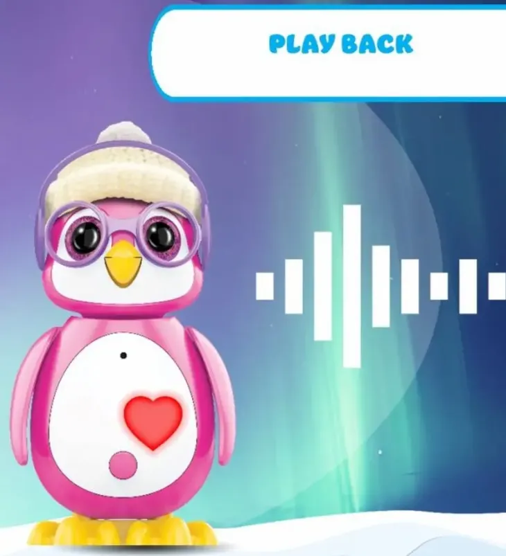 Silverlit pelasta mini pingviini pinkki