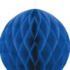 sininen paperinen pallolyhty 20cm