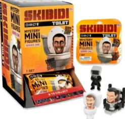 Skibidi toilet mini mystery figures