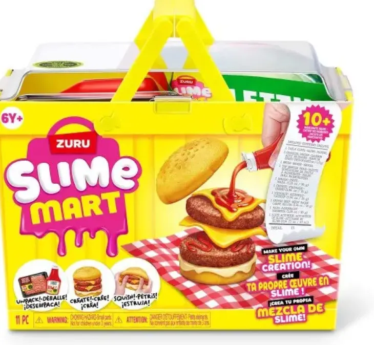 Slime mart kori hampurilainen
