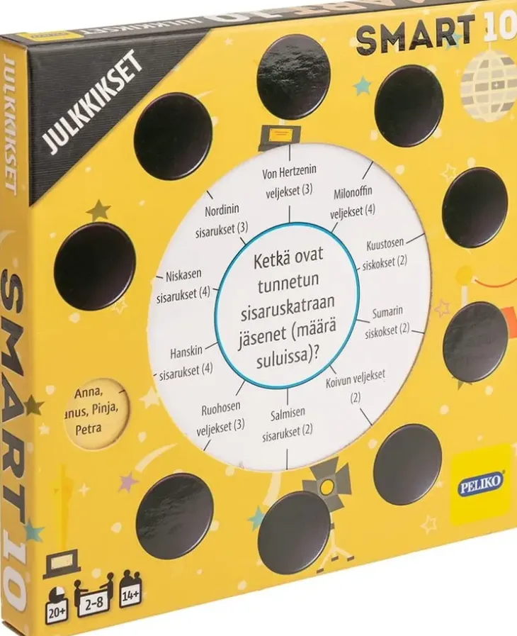 Smart 10 kysymykset julkkikset