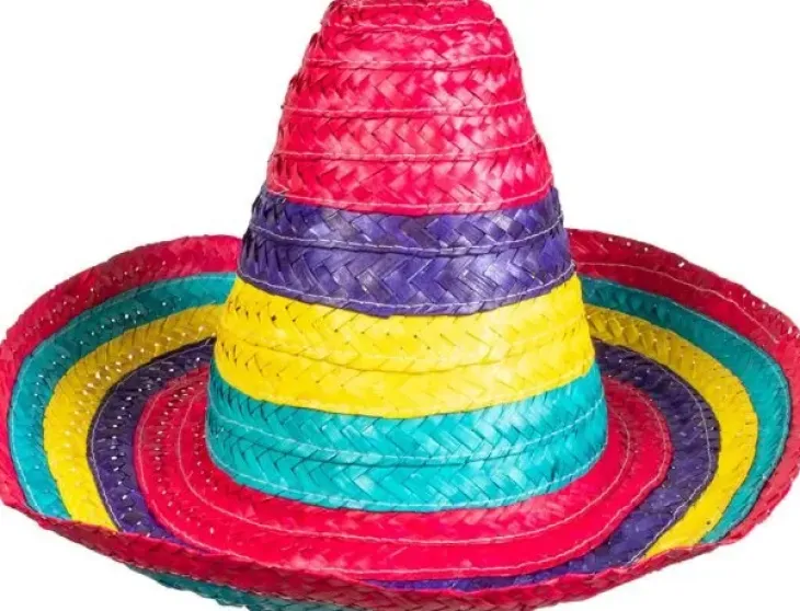 Sombrero värikäs lasten koko