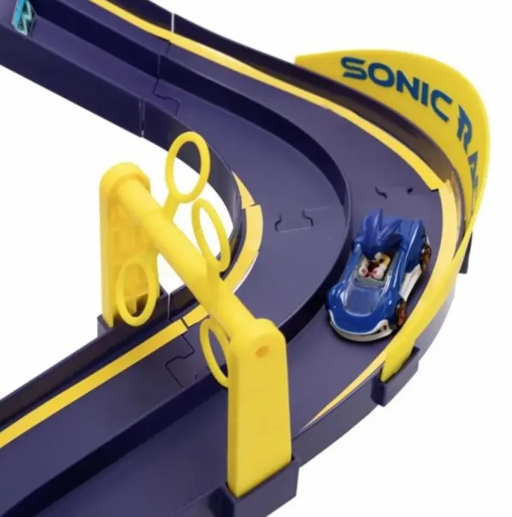 Sonic 1:64 die cast e-stadium trackset