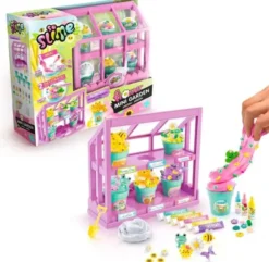 So slime flower mini garden
