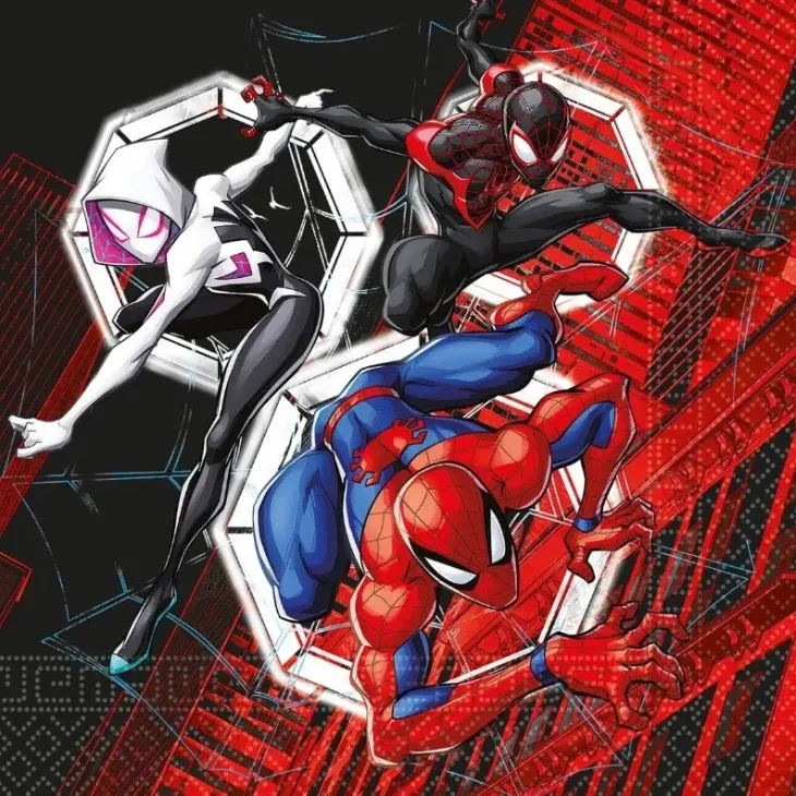 Spiderman lautasliinat 20kpl