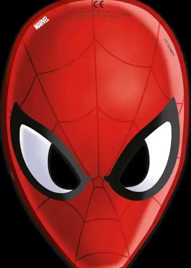 Spiderman paperinaamio 6kpl