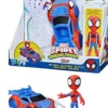 Spidey hulk hahmo ja ajoneuvo