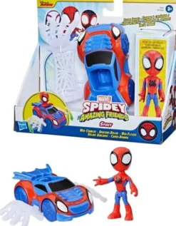 Spidey hulk hahmo ja ajoneuvo