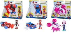 Spidey hulk hahmo ja ajoneuvo
