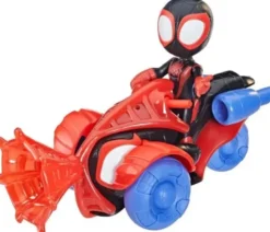 Spidey iron man hahmo ja ajoneuvo