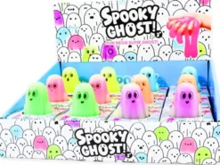 Sppoky ghost neon slime