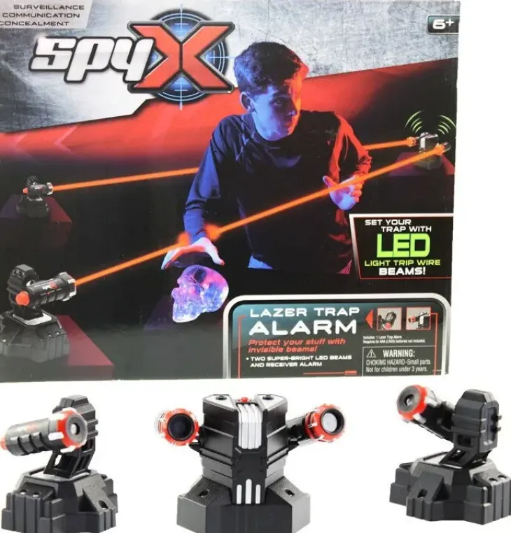 Spy x lazer trap alarm