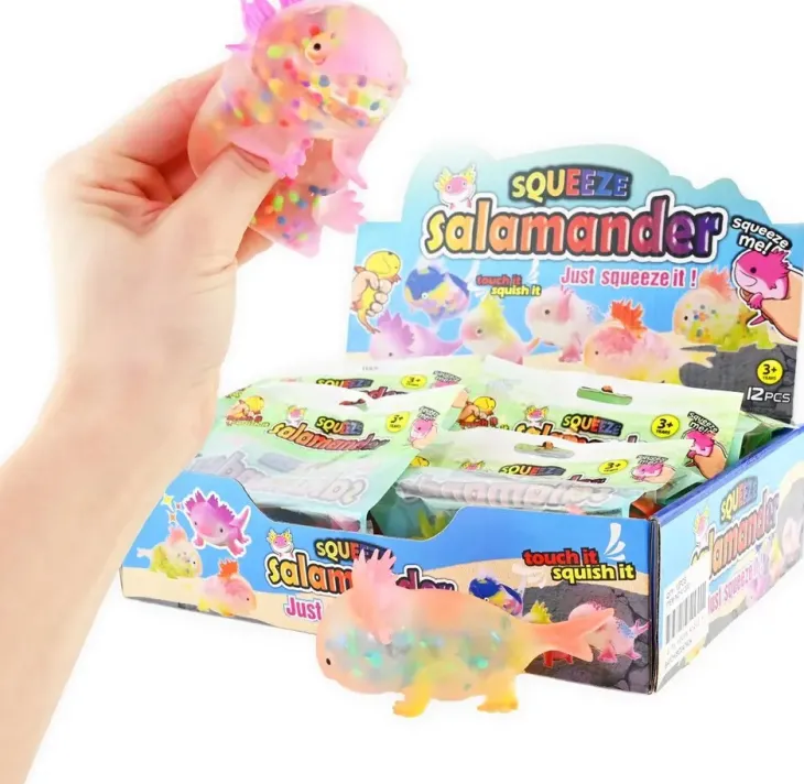 Squeeze axolotl beads 12cm