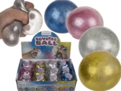 Squeeze ball glitter