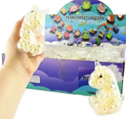 Squeeze pearl unicorn 8cm