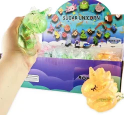 Squeeze sugar unicorn 10cm