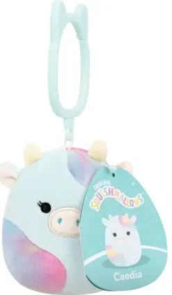 Squishmallows 9 cm clip on caedia