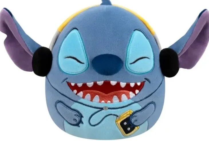 Squishmallows 20 cm disney stitch kuulok