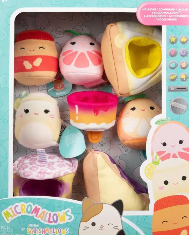 Squishmallows micromallows accessory set