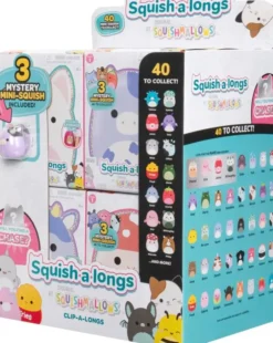 Squishmallows squishalongs 2,5 cm clip