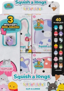 Squishmallows squishalongs 2,5 cm clip