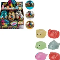 Squish meez disco glitter ball