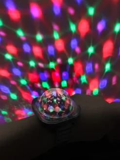 Stars discopalloranneke led-valoilla