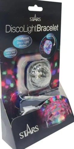 Stars discopalloranneke led-valoilla