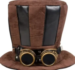 Steampunk hattu laseilla