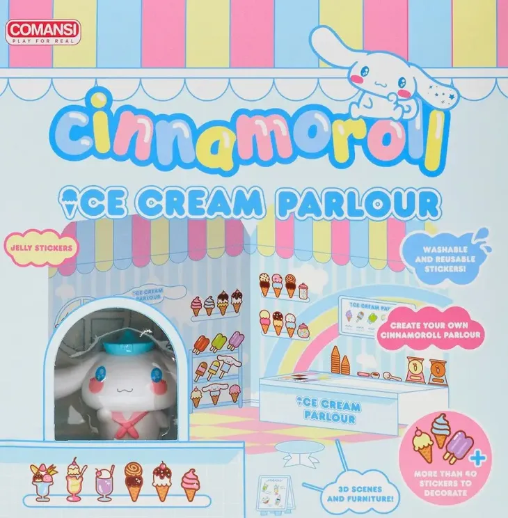 Sticker house cinnamoroll ice cream