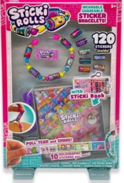 Sticki rolls sticki book