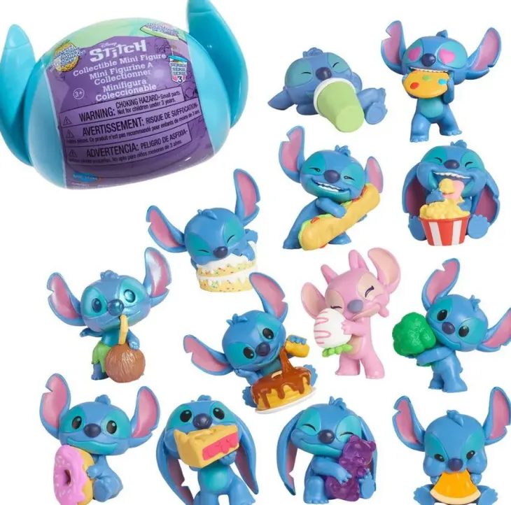 Stitch yllätyspallo hahmo 5cm series 3