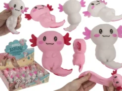 Stretch axolotl hiekkatäytteellä
