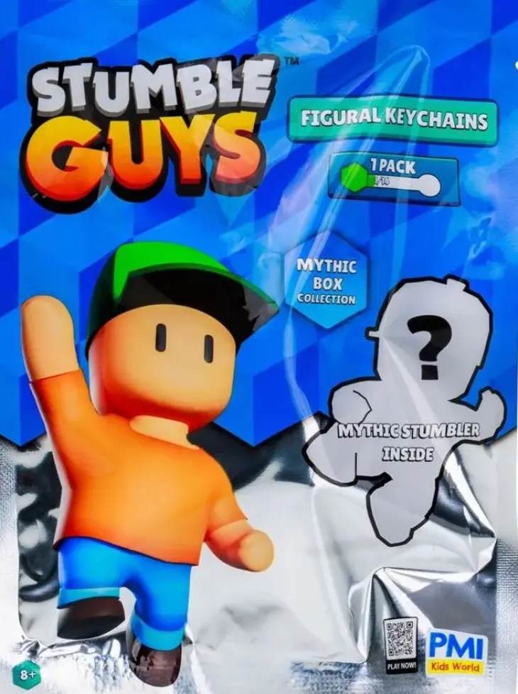 Stumble guys mythic figural keychain