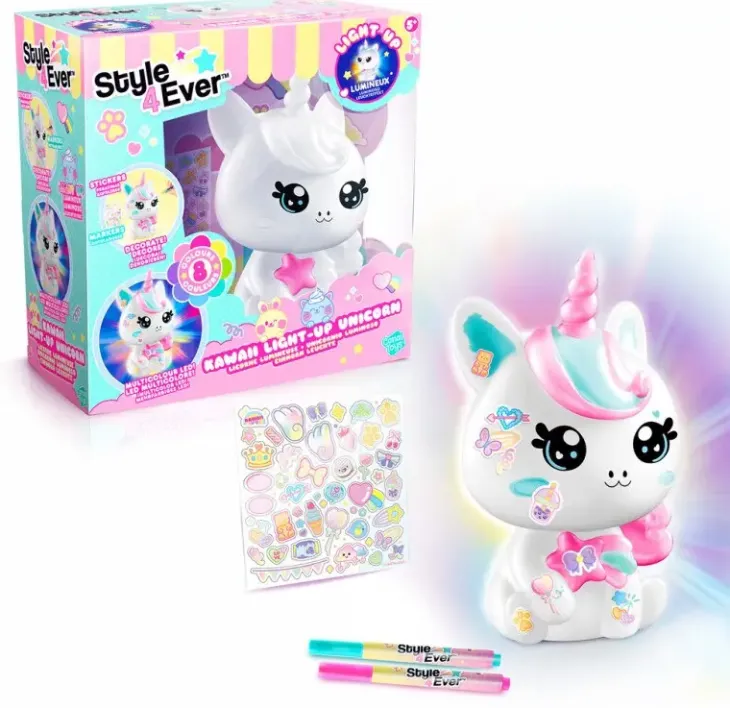 Style 4 ever kawaii light-up unicorn