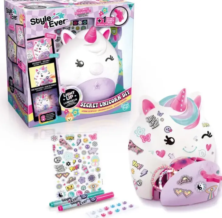 Style 4 ever secret diy unicorn lamppu