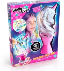 Style 4 ever unicorn laavalamppu diy