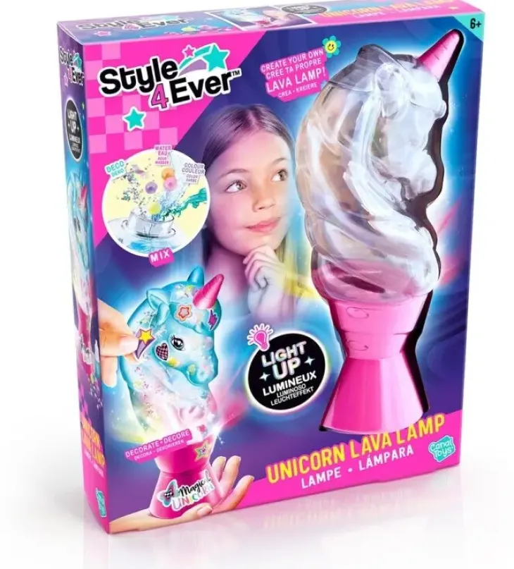 Style 4 ever unicorn laavalamppu diy