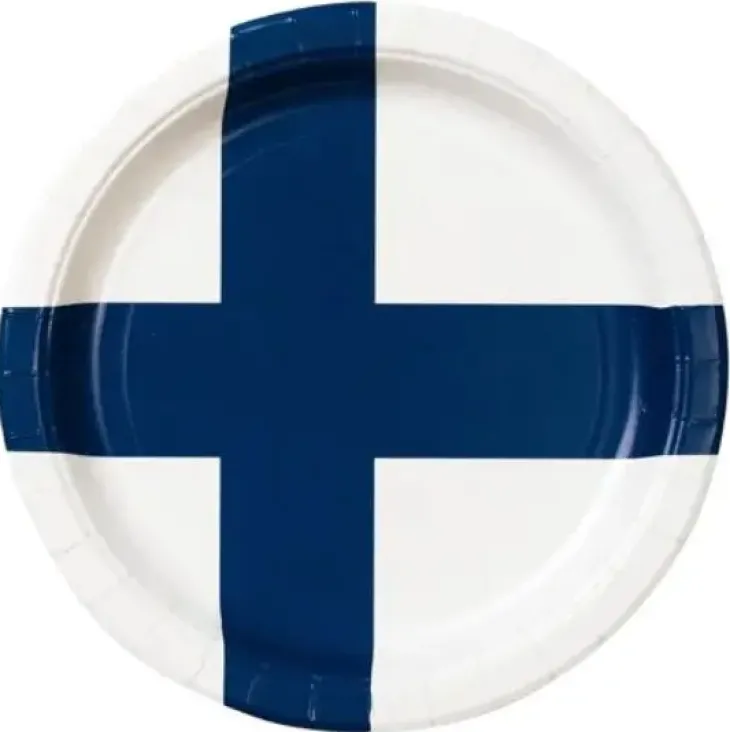 Suomi lautanen 23 cm 8 kpl