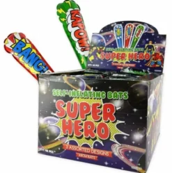 Super hero itsetäyttyvä maila