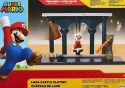 Super mario laava linna leikkisetti